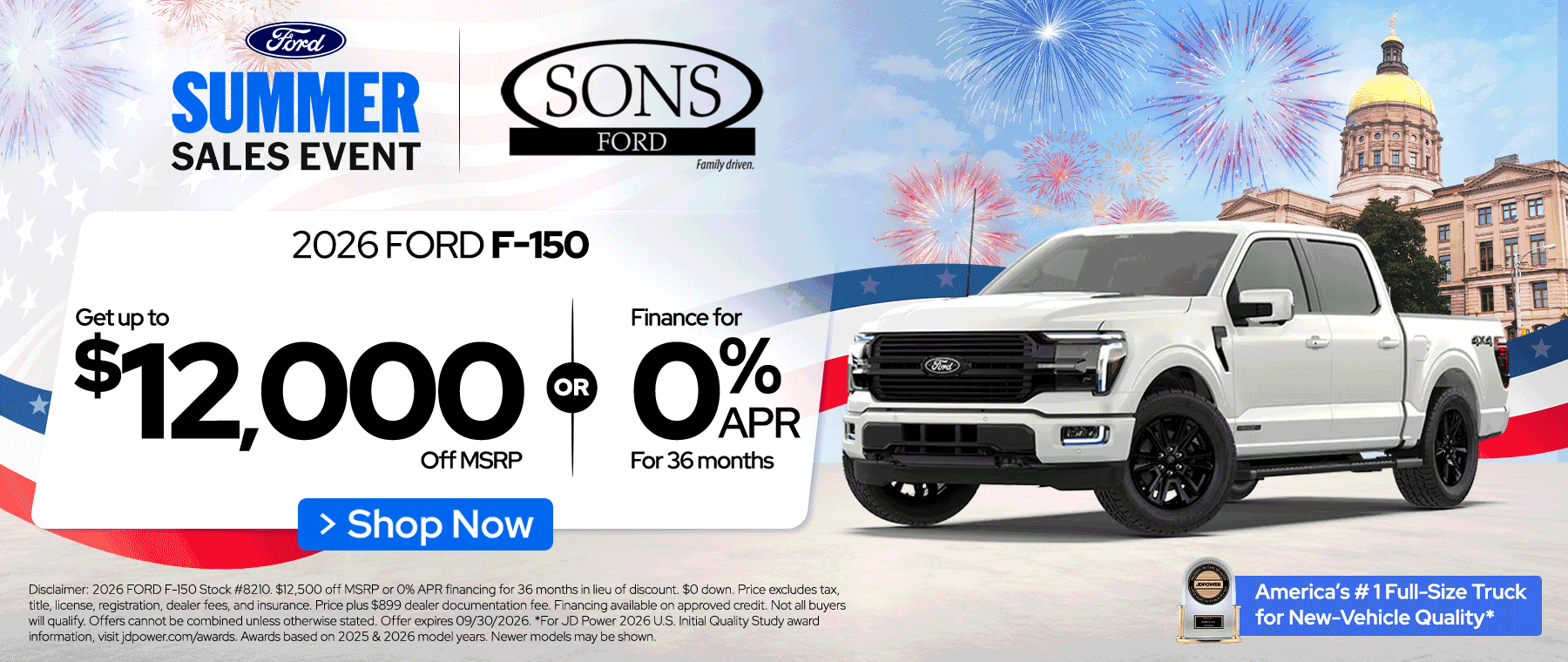 SONS Ford Specials