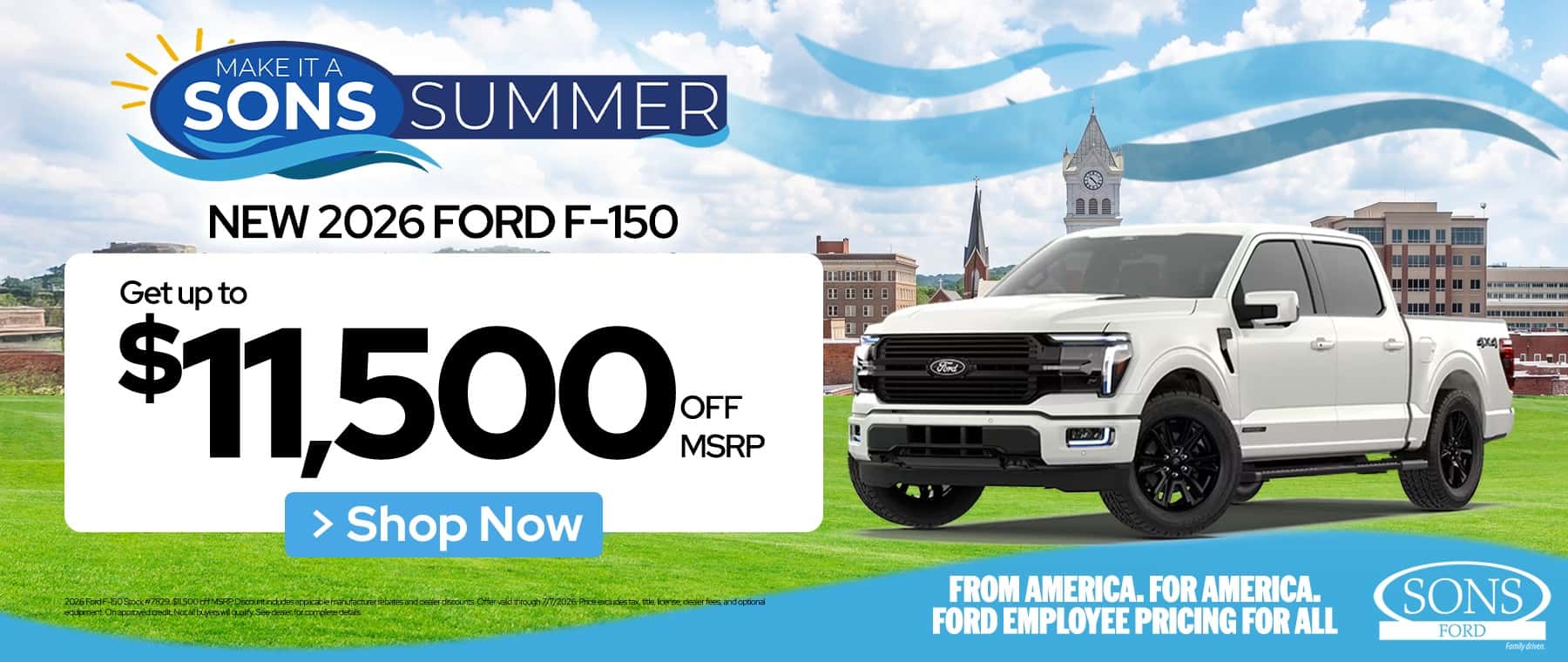 SONS Ford Specials