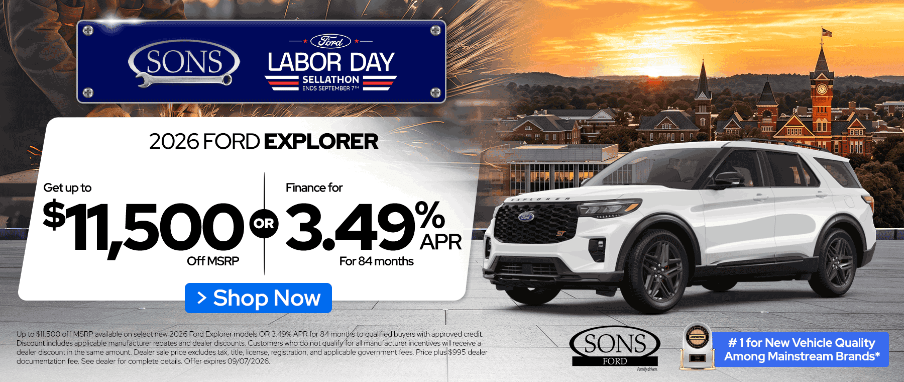 SONS Ford Specials