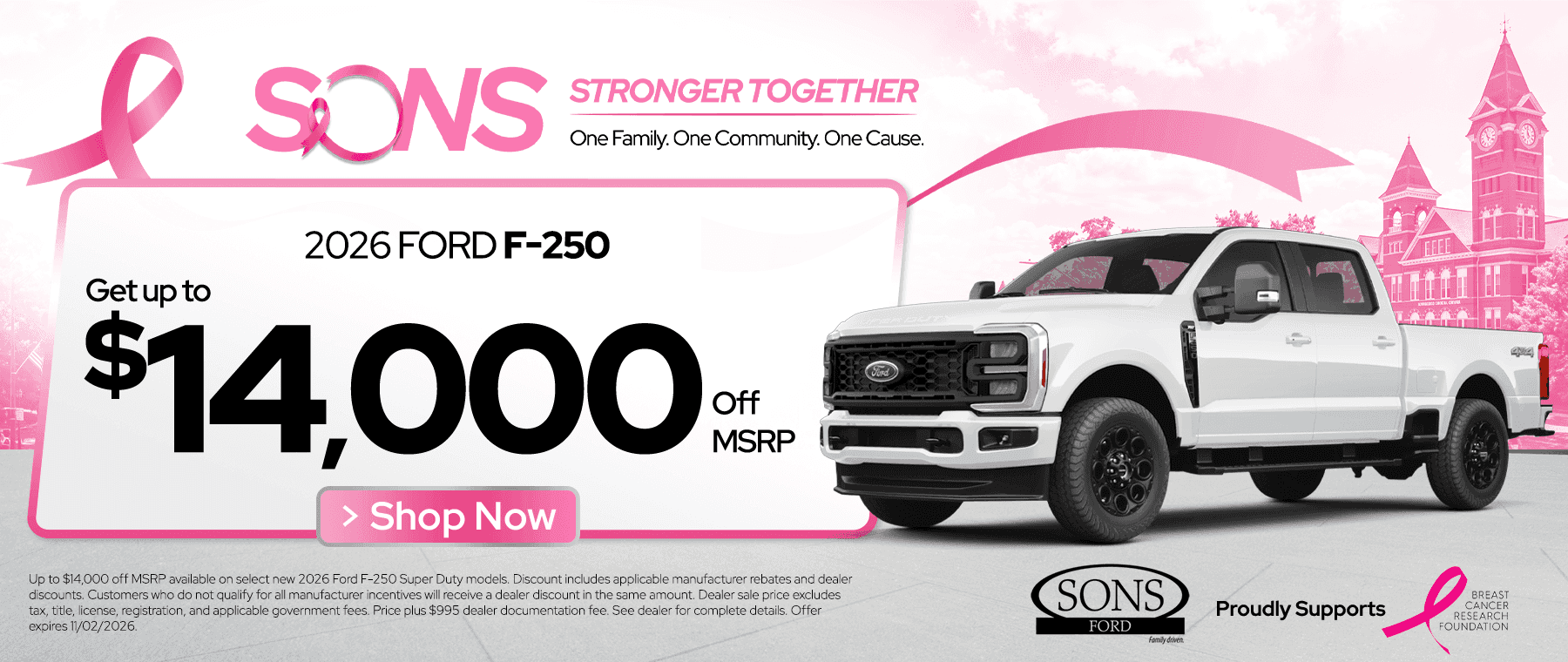 SONS Ford Specials