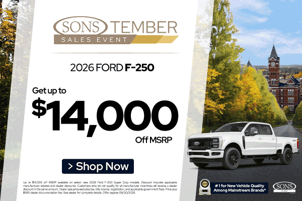 $14,000 Off MSRP