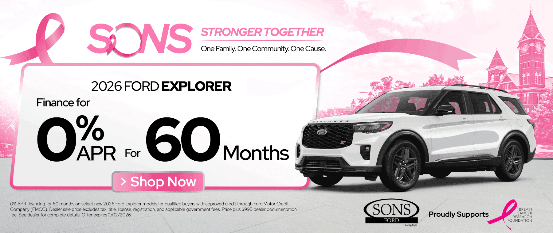 SONS Ford Specials