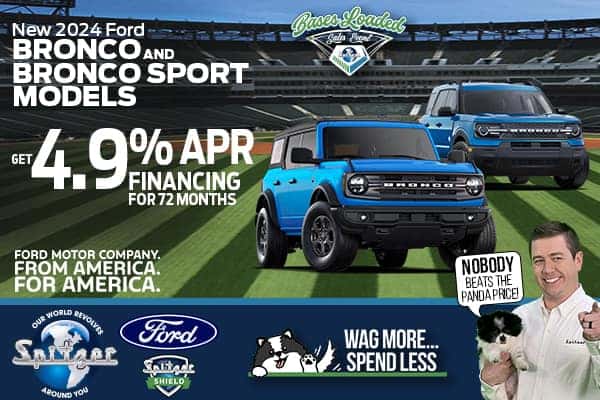 2024 Ford Bronco- Get As Low As 4.9% APR Financing for 72 Months