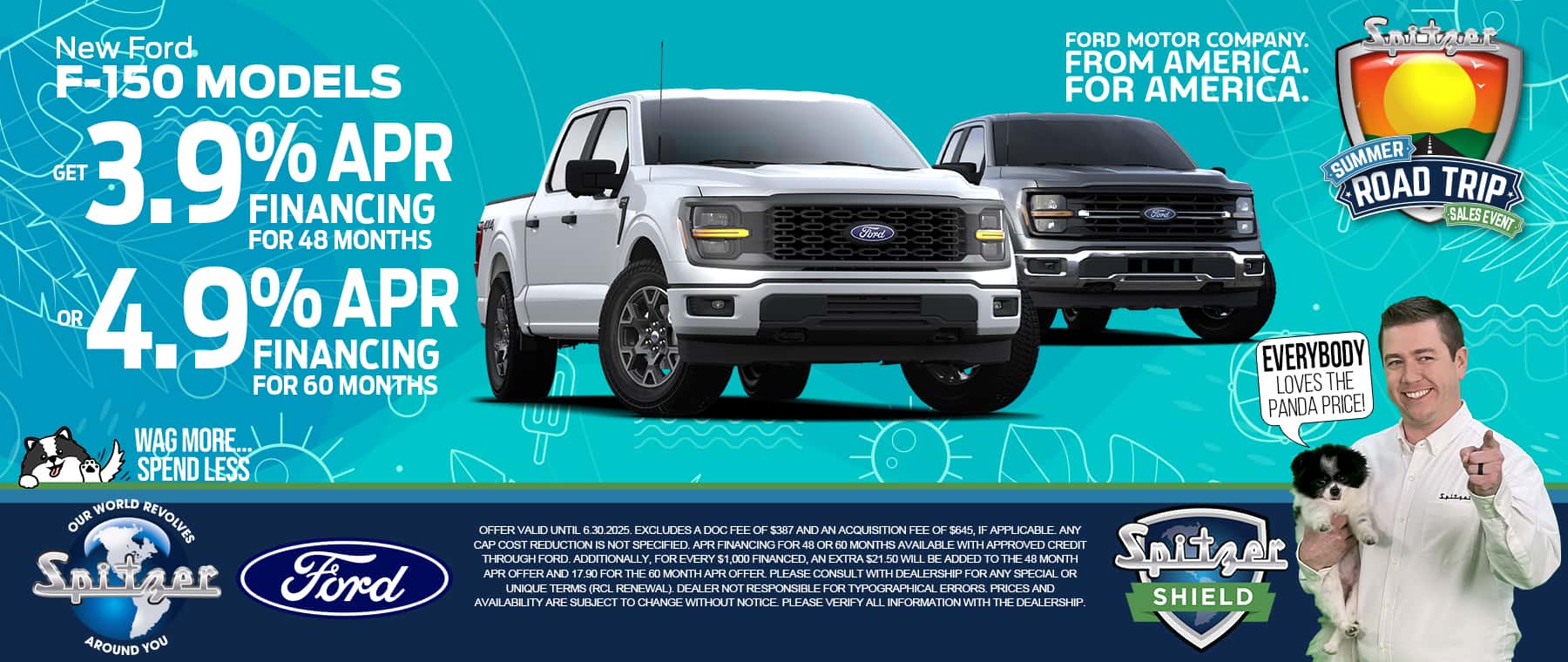 06.2025_Get As Low As 3.9% APR Financing on New Ford F-150 Models!