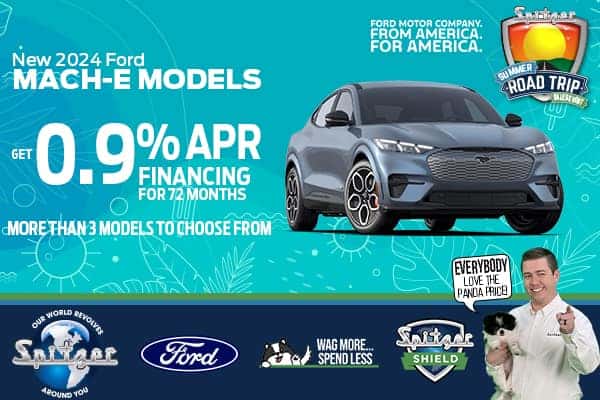 2024 Ford MachE Models - Get .9% APR Financing for 72 Months 