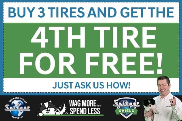 Buy Three Tires, Get the Fourth Free