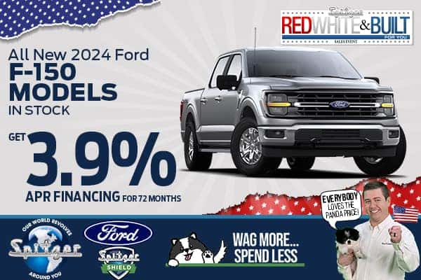 Get 5.9% APR Financing on New 2024 Ford F-150 Models