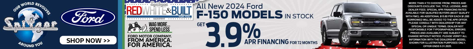 05.2025_Carrera_Get 3.9% APR Financing on New 2024 Ford F-150 Models!