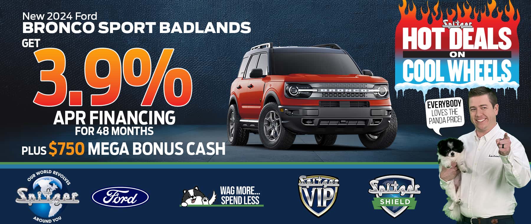 07.2025_Get 3.9% APR Financing on New 2024 Ford Bronco Sport Badlands Models!