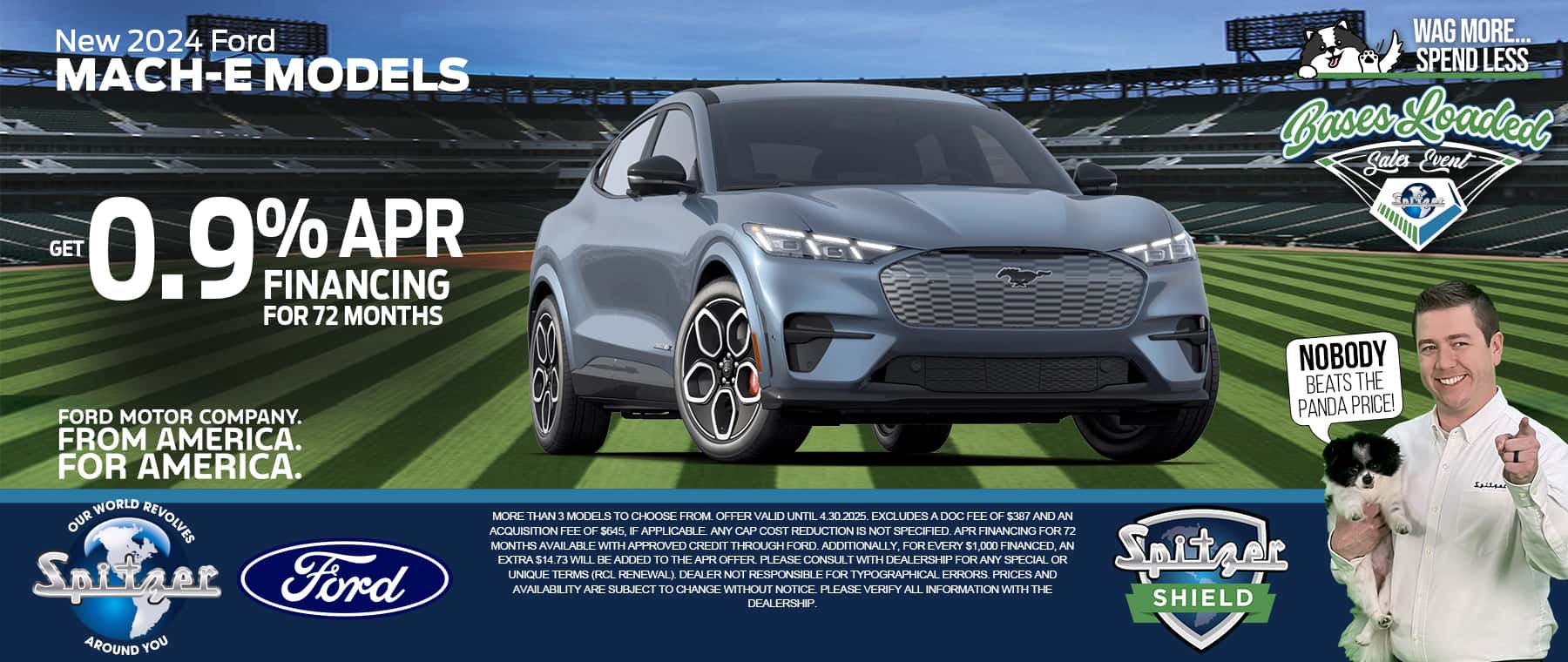 04.2025_Carrera_Get 0.9% APR Financing for 72 Months on New 2024 Ford Mach-E Models!