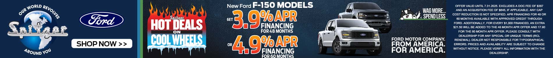 New 2025 Ford F150 STX Lease for $474 a month for 36 months