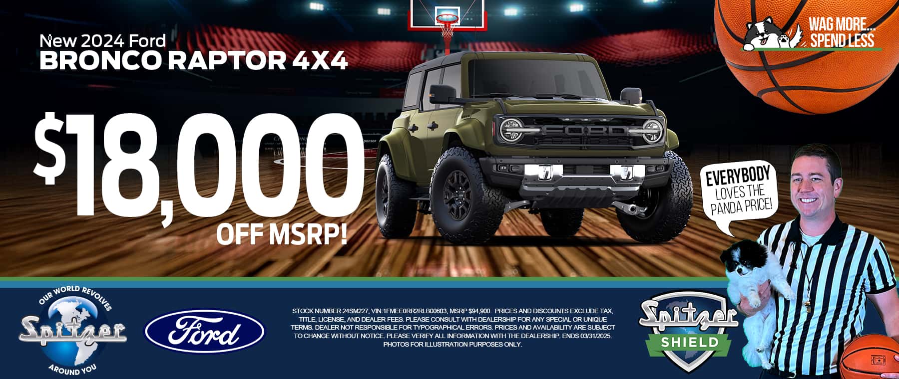 03.2025_Carrera_$18,000 Off MSRP on a New 2024 Ford Bronco Raptor 4x4!