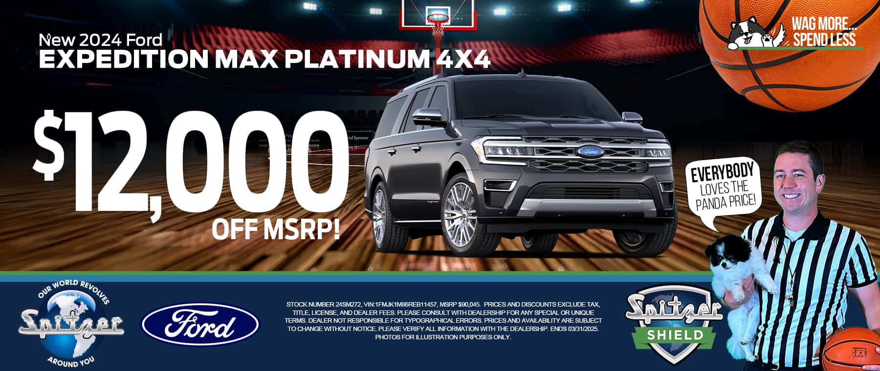 03.2025_Carrera_Get $12,000 Off MSRP on a New 2024 Ford Expedition Max 4x4 Platinum!