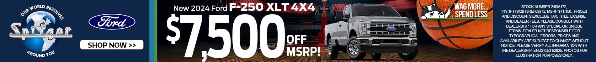 03.2025_Carrera_Get $7,500 Off MSRP on a New 2024 Ford F-250 XLT 4x4!