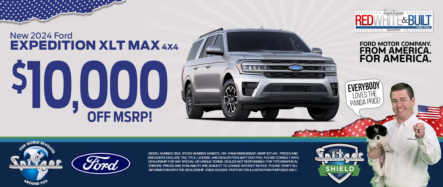 05.2025_Carrera_Get Up To $10k Off MSRP on New 2024 Ford Expedition XLT Max Models!