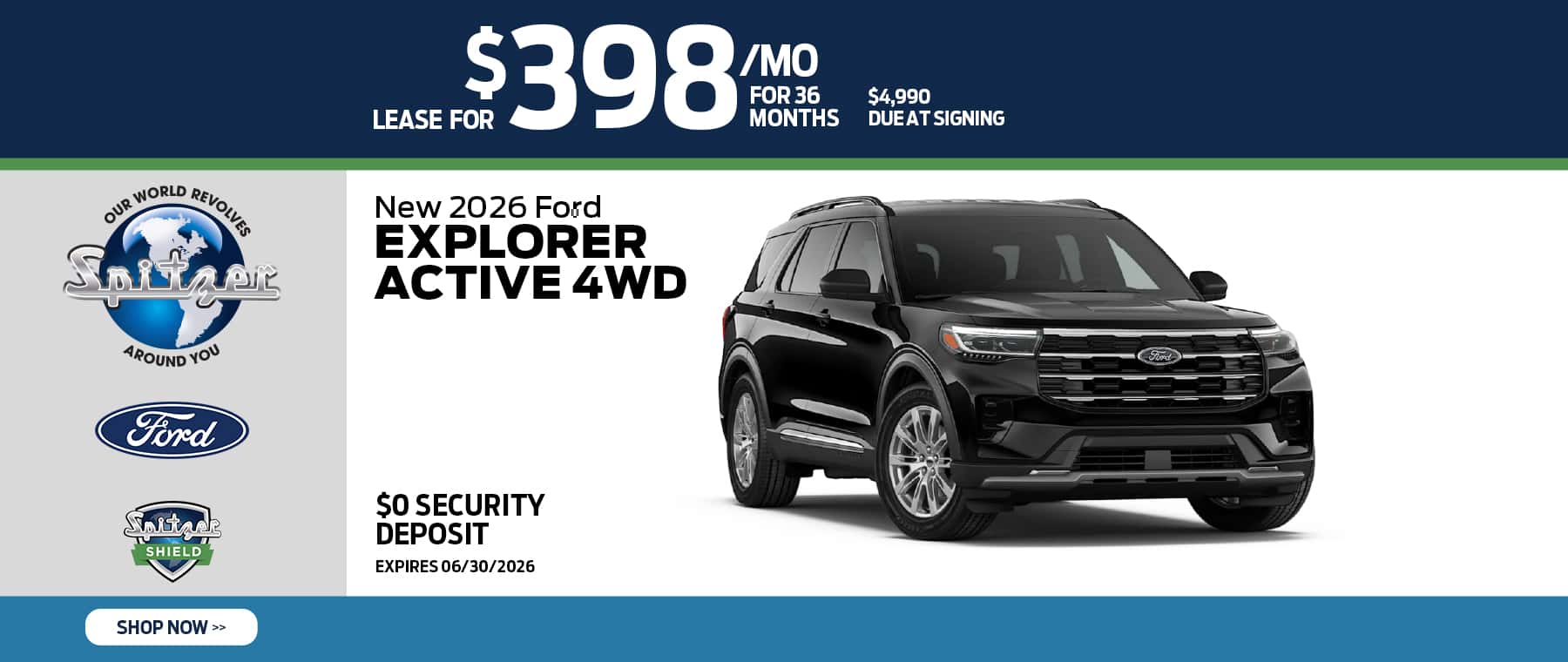 06.2026_2026 Ford Explorer_Lease for $398 for 36 mo