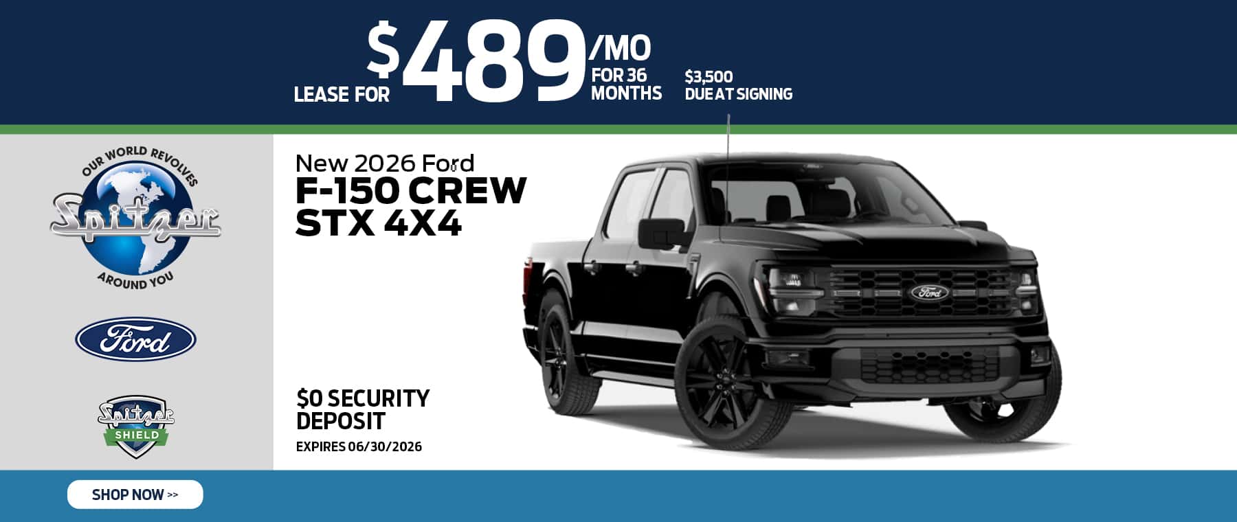 06.2026_2026 Ford F150_Lease for $489 for 36 mo