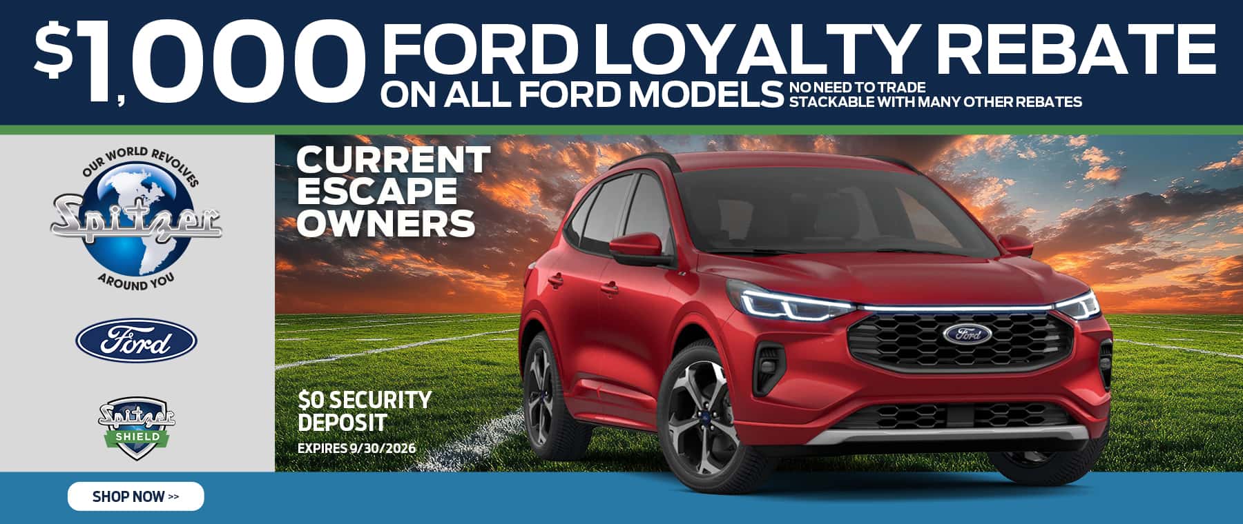 09.2026_Ford Escape $1000 Loyalty Rebate