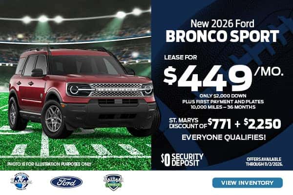 2026 Ford Bronco Sport
