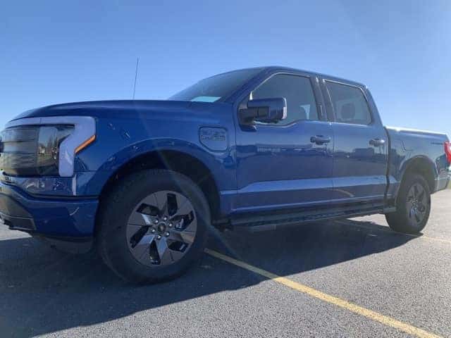 2022 Ford F-150 Lightning Lariat truck
