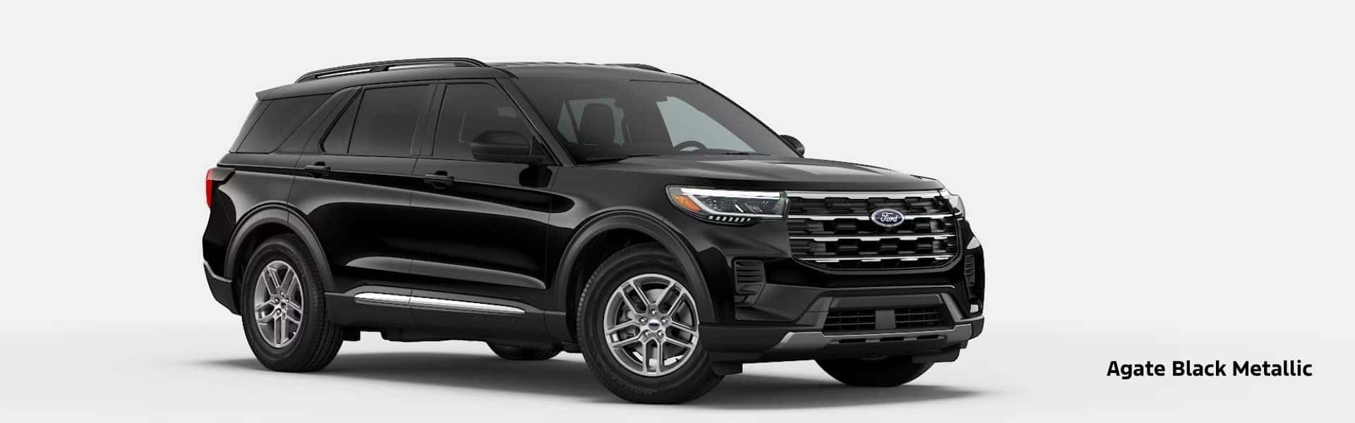 2026 Ford Explorer Agate Black Metallic - Black Explorer