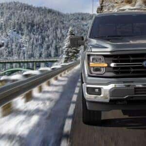 2026 Ford F-150 Model Lineup in the mountains