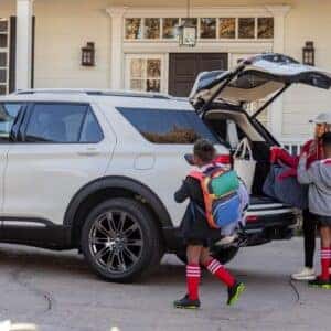 2026 Ford Explorer Family Loading Up for the Day