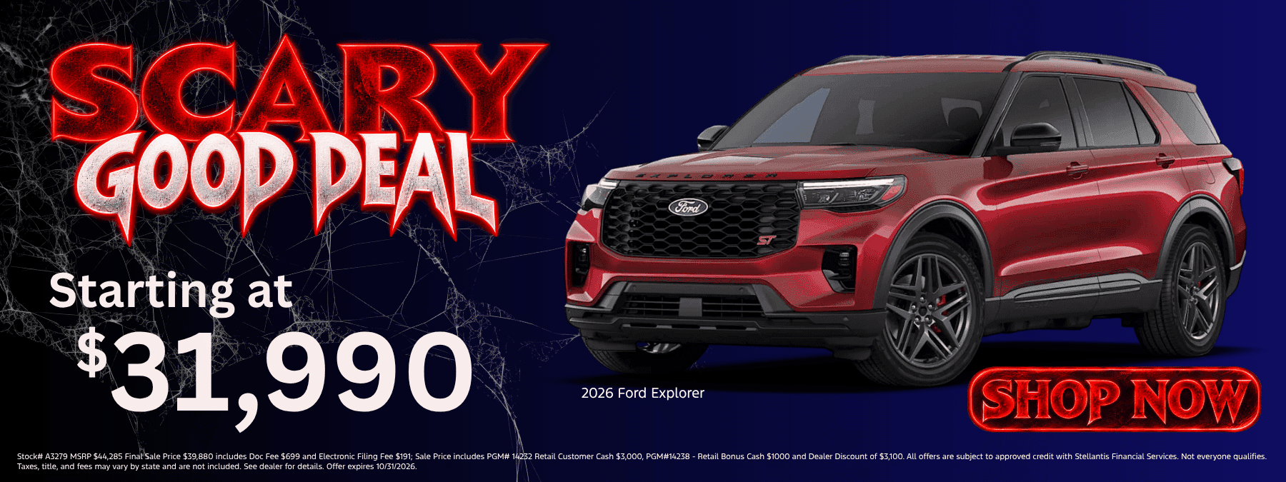 Get a Scary Good Deal on Ford Explorer