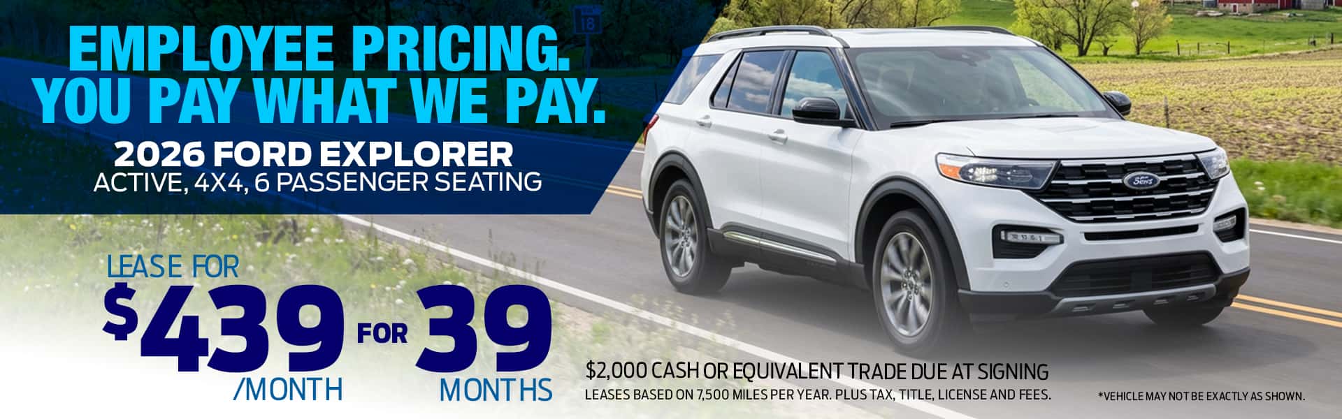 2026 Explorer Active