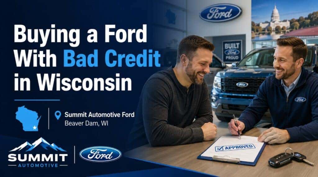 Buying a Ford With Bad Credit in Wisconsin
