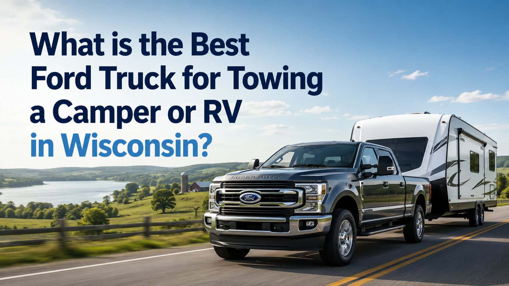 Best Truck for Towing a Camper or RV in Wisconsin