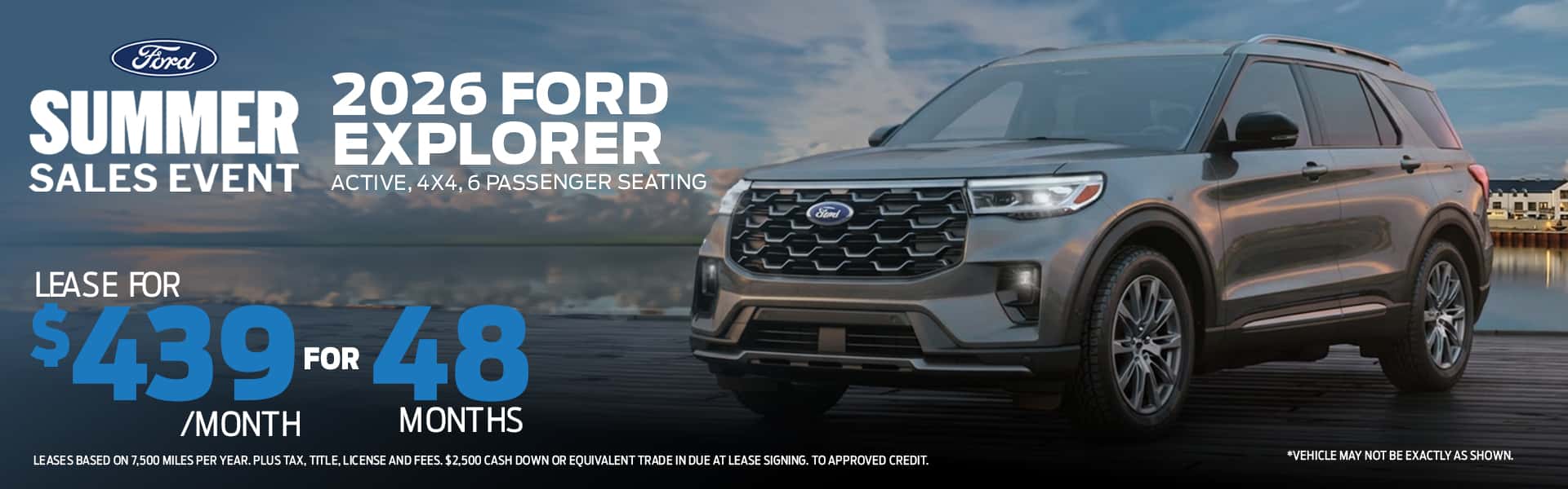 2026 Ford Explorer Active