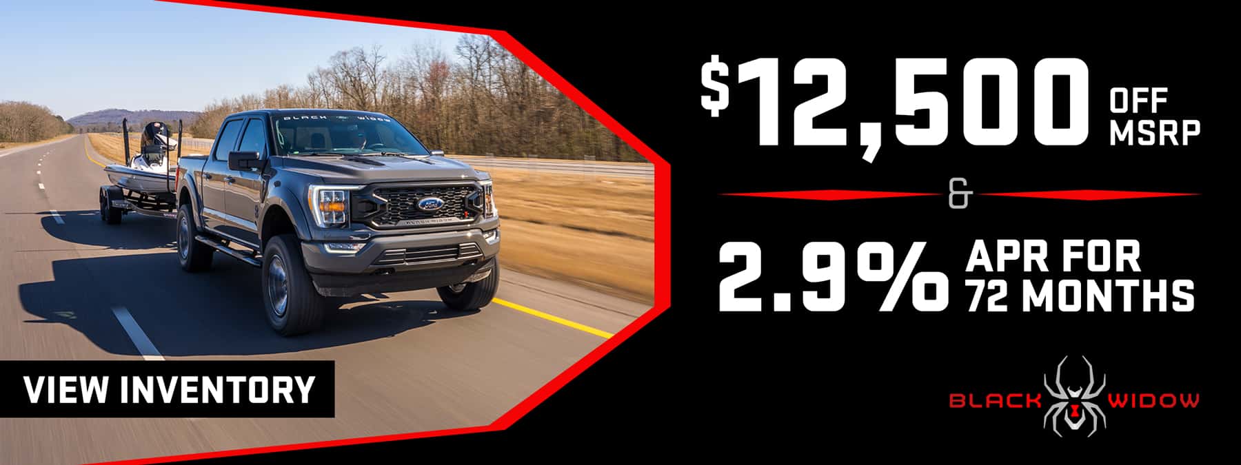 Black widow Truck Promo