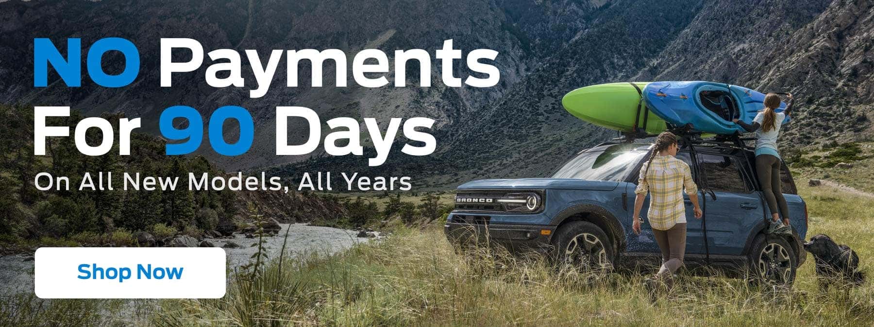 No Payments for 90 days Promo