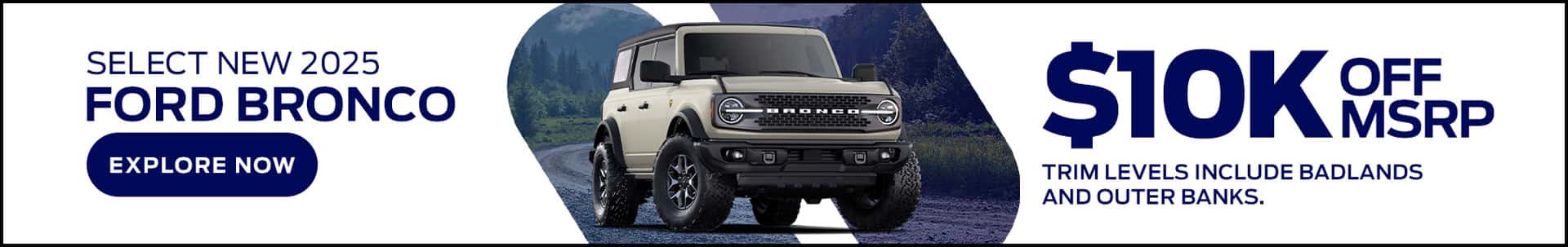 2025 Ford Bronco Promo