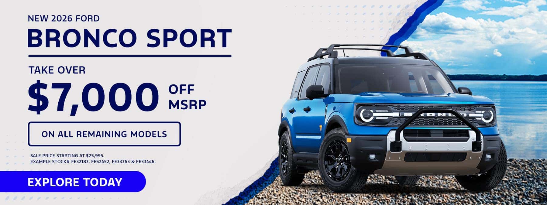 Bronco Sport Promo
