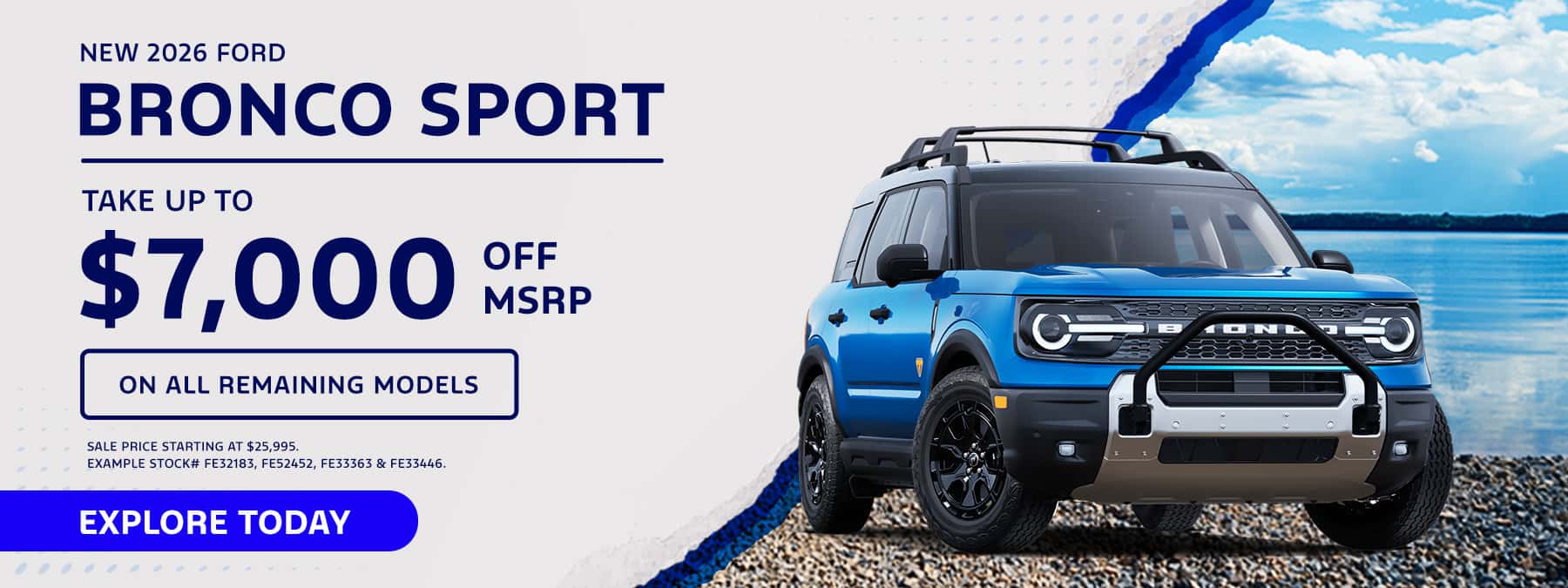 Bronco Sport Promo