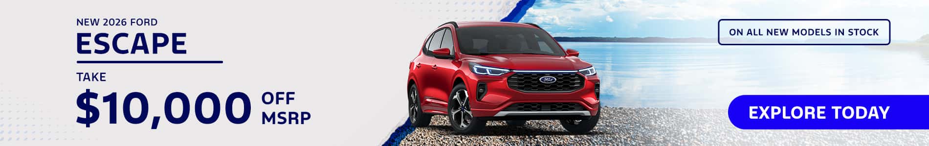 2026 Ford Escape Promo