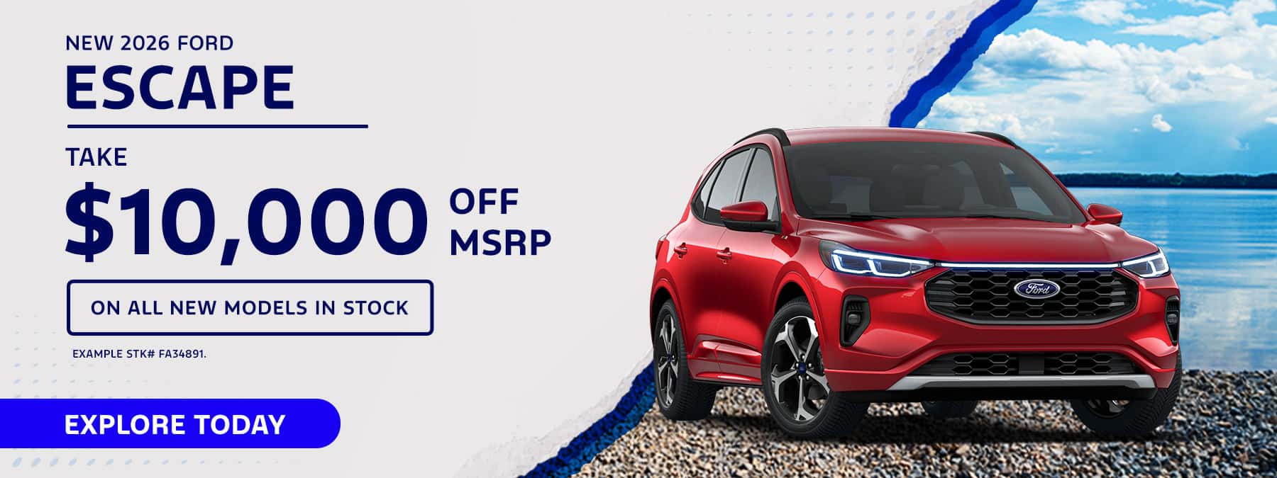 2026 Ford Escape Promo