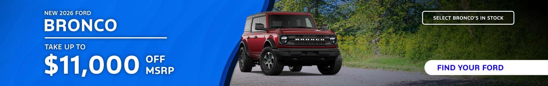 2026 Ford Bronco Promo
