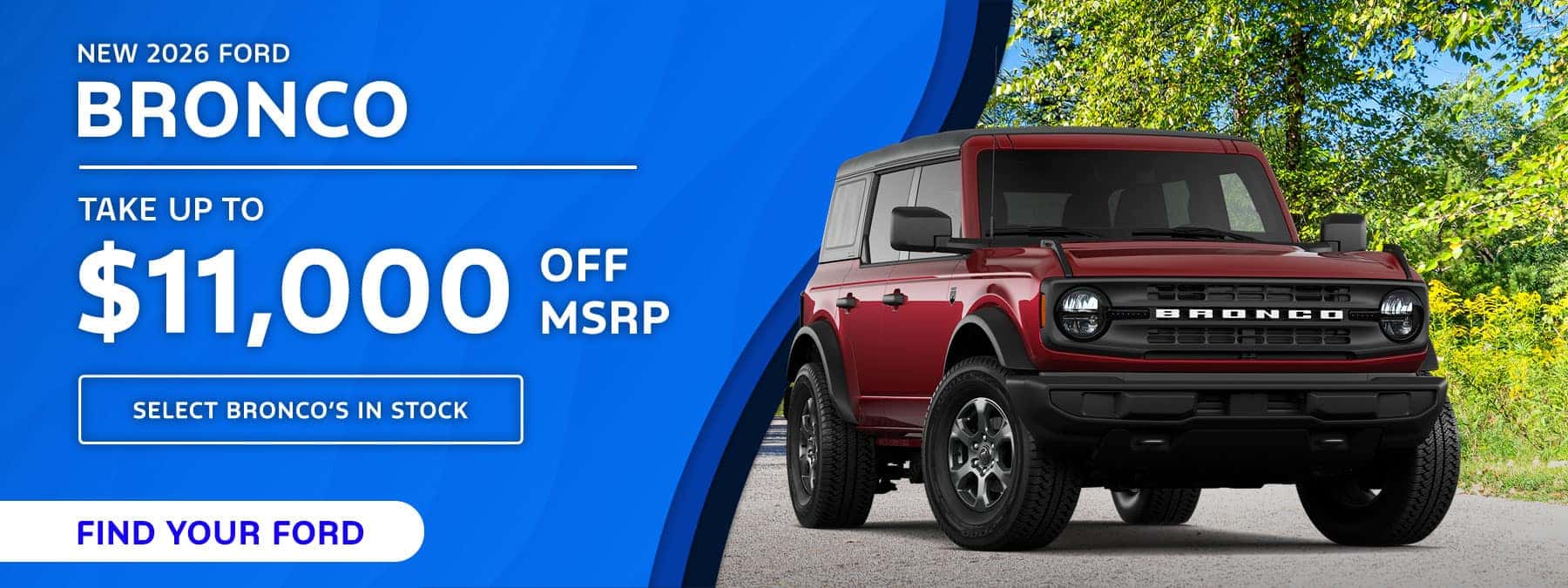 2026 Ford Bronco Promo