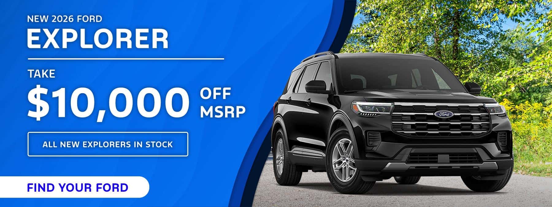 2026 Ford Explorer Promo