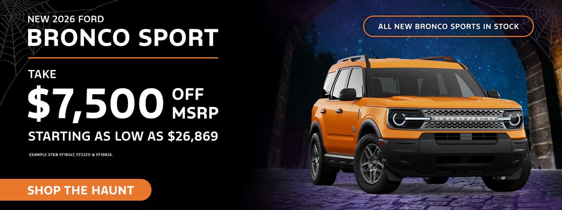 2026 Ford Bronco Sport Promo