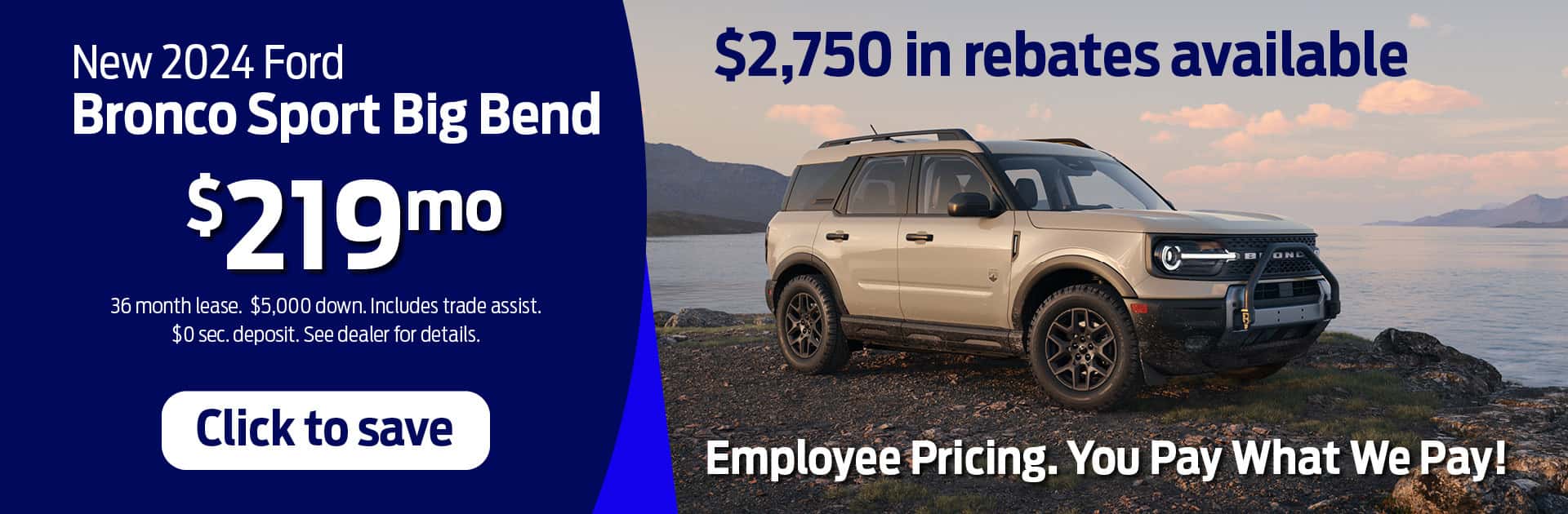 Ford Bronco Sport June 2025 Special