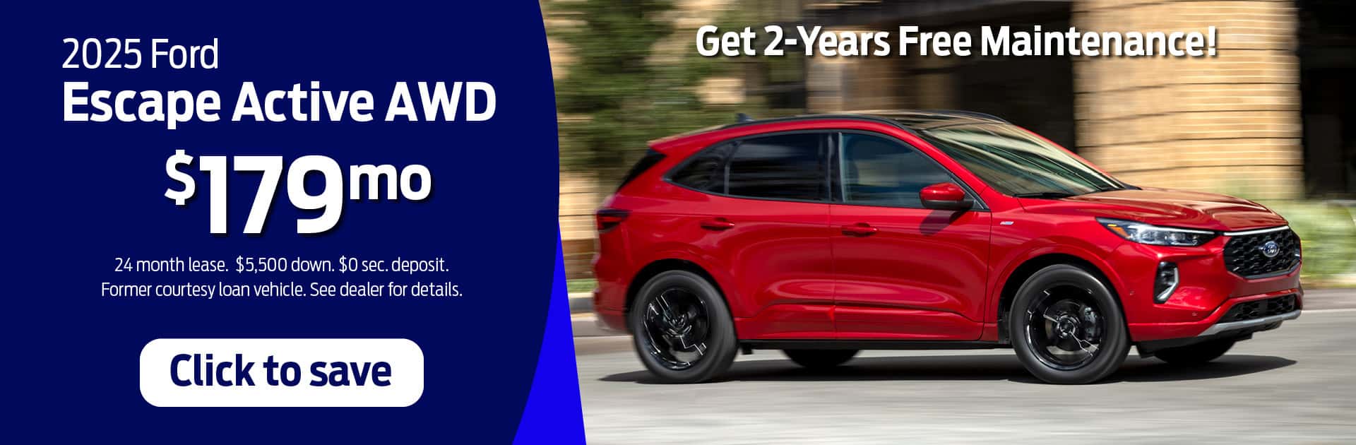 Ford Escape August 2025 Special
