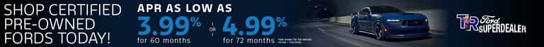 Certified Pre-Owned Fords