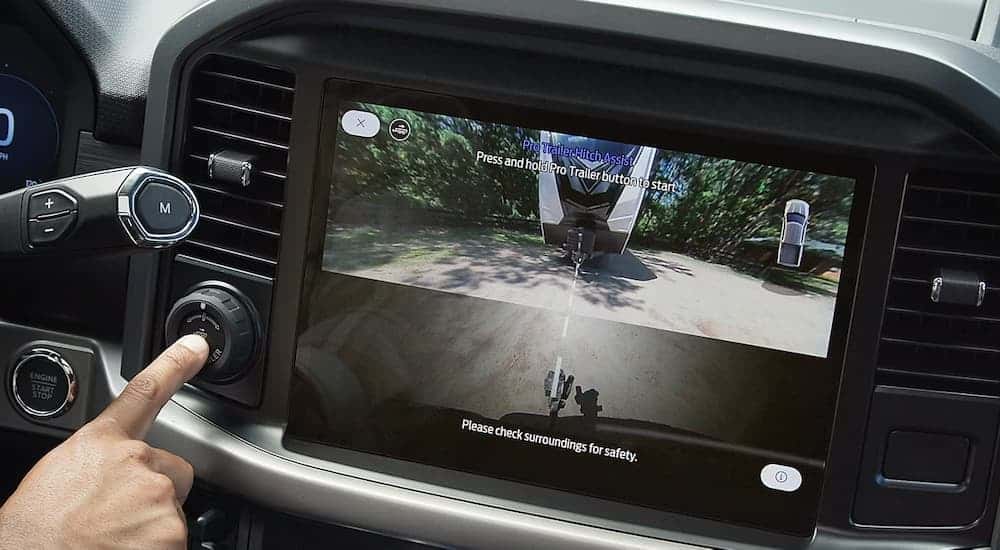 Backup camera on a 2025 Ford F-150