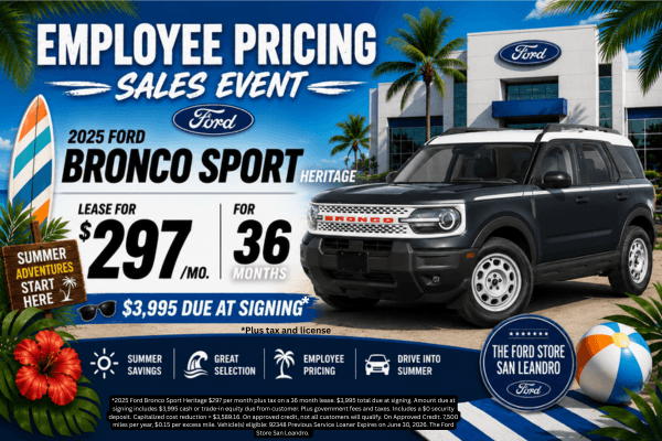 Adventure starts here — 2025 Bronco Sport Heritage for only $297/mo! 🏕️🚙