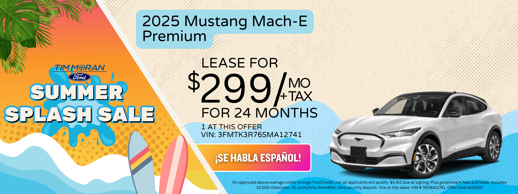 Mustang Mach-E lease