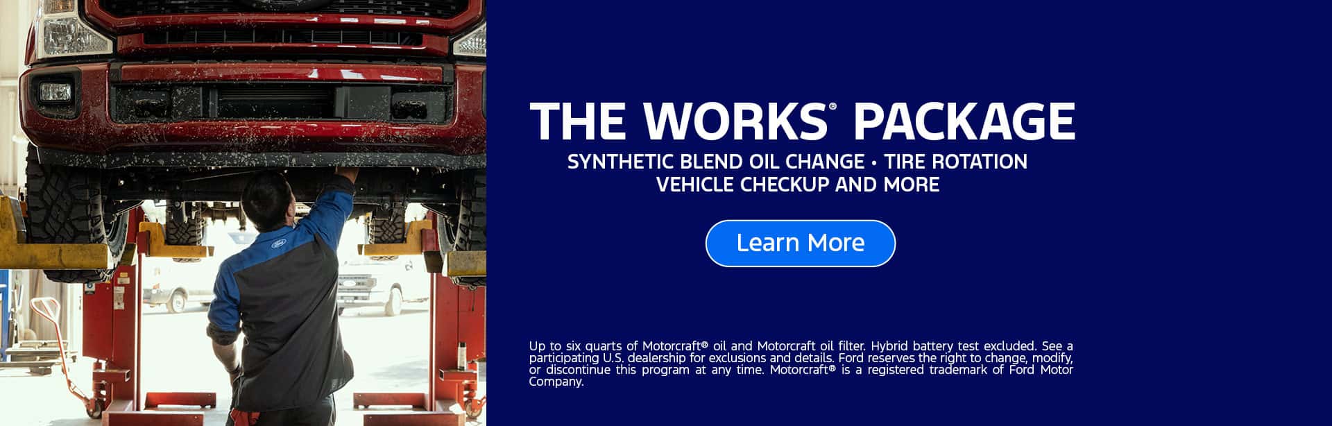 Get the complete Works packge at Tipton Ford near Kokomo, Indiana